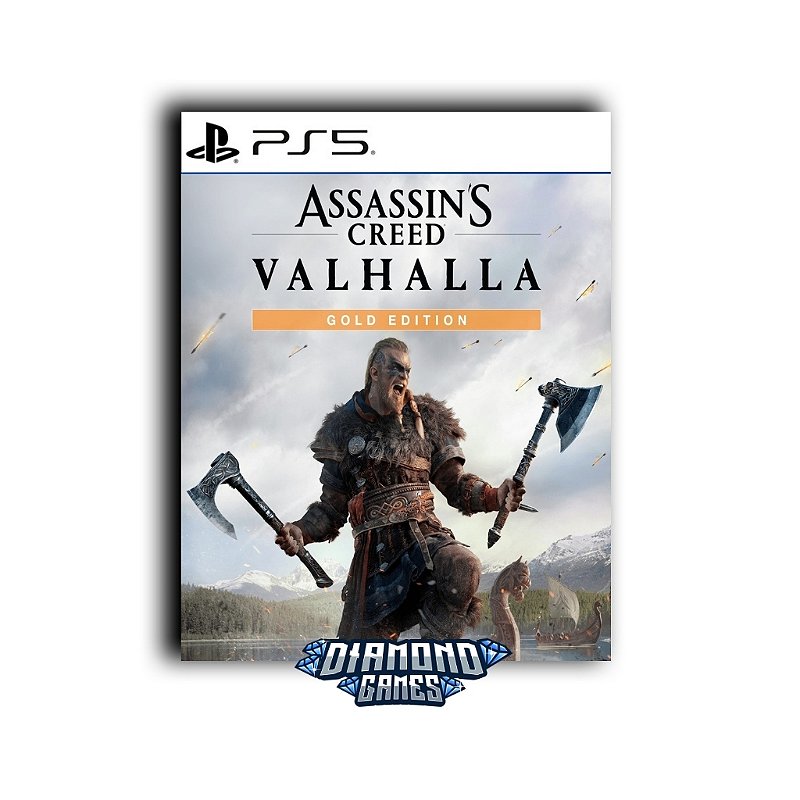 Assassin's Creed Valhalla Gold PS5 I VERSÃO DIGITAL - Diamond Games