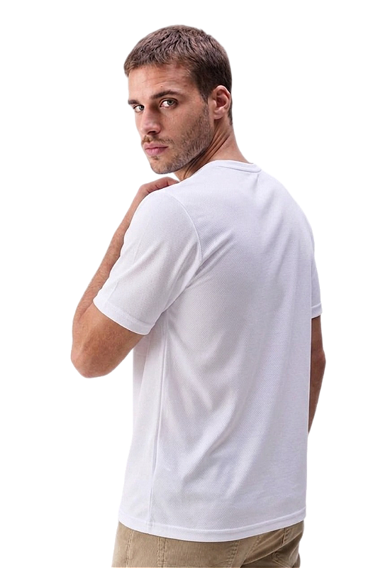 Camiseta Dryfit Poliéster Grão de Arroz