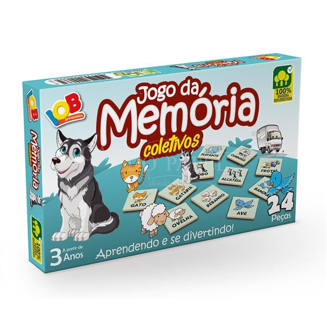 Jogo da Memoria Animais - Joguinho de Bolsa - CriaMente Jogos Educativos