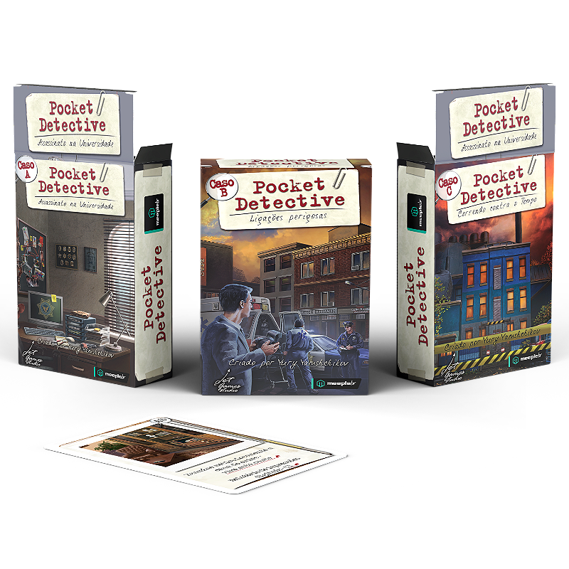 Pocket Detective - Combo - meeplebr