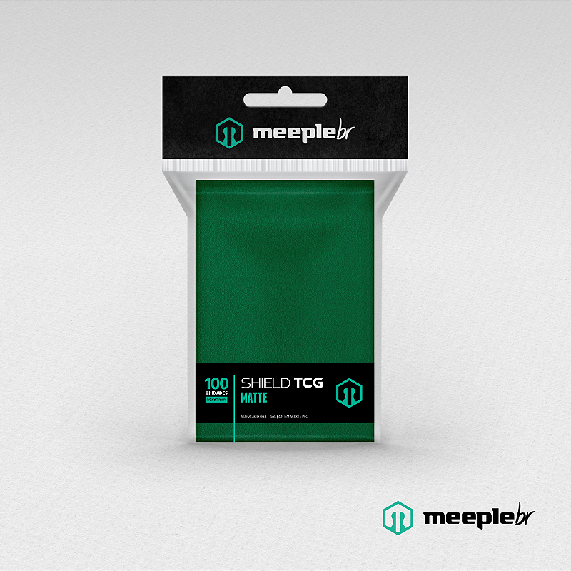 Shield TCG Matte Verde - meeplebr