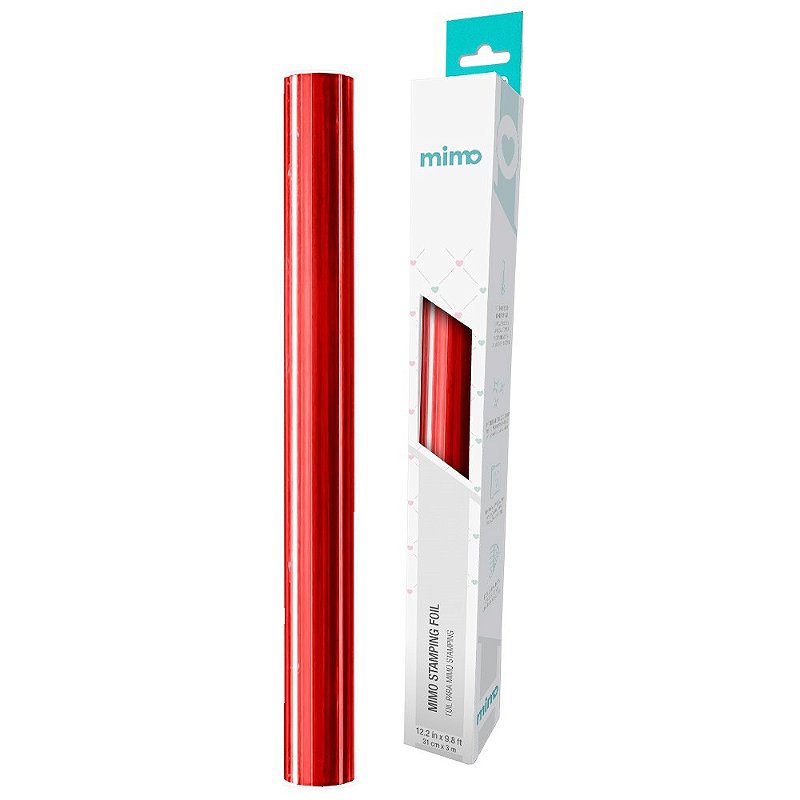 Foil Vermelho - Mimo - 31cm x 3m - SupperPapel | 11 anos!
