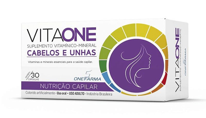 Suplemento Vitamínico Mineral Nutrição Vita One, seus 