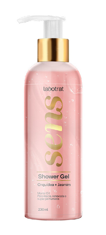 Shower Gel LABOTRAT SENS Orquidéa+Jasmim 230ml - Loja da Bela