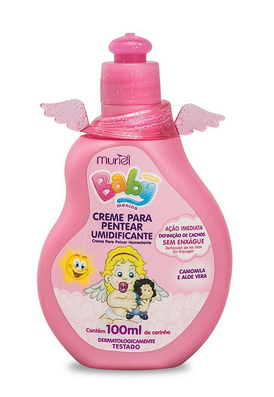 Creme Para Pentear Umidificante Muriel Baby Menina 100ml Loja Da Bela Encontre Os Melhores Produtos De Beleza E Maior Variedade De Marcas