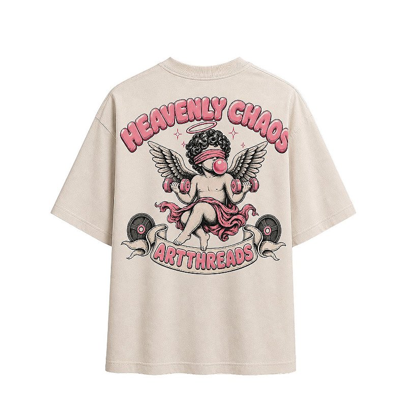HEAVENLY CHAOS — Oversized Heavyweight Off White