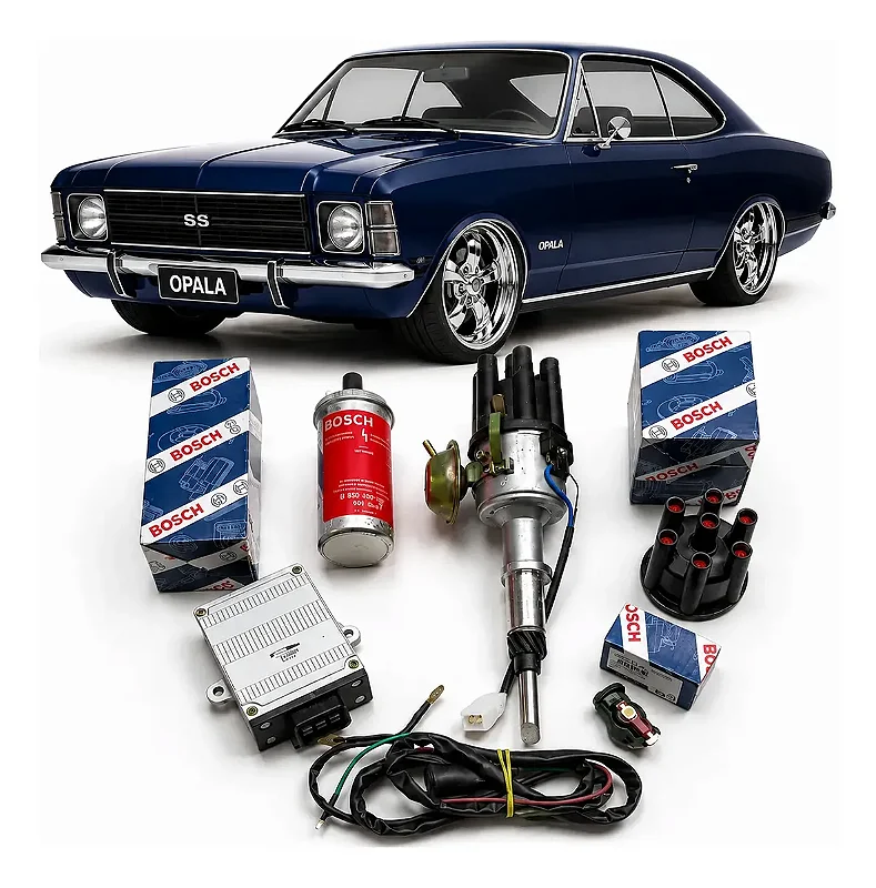 Kit Ignição Opala 6cc + Kit Bosch Completo