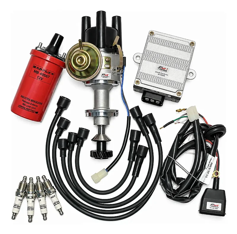 Kit Chevette 1.4 1.6 Ignição + Cabos De Vela + Bobina+ Velas