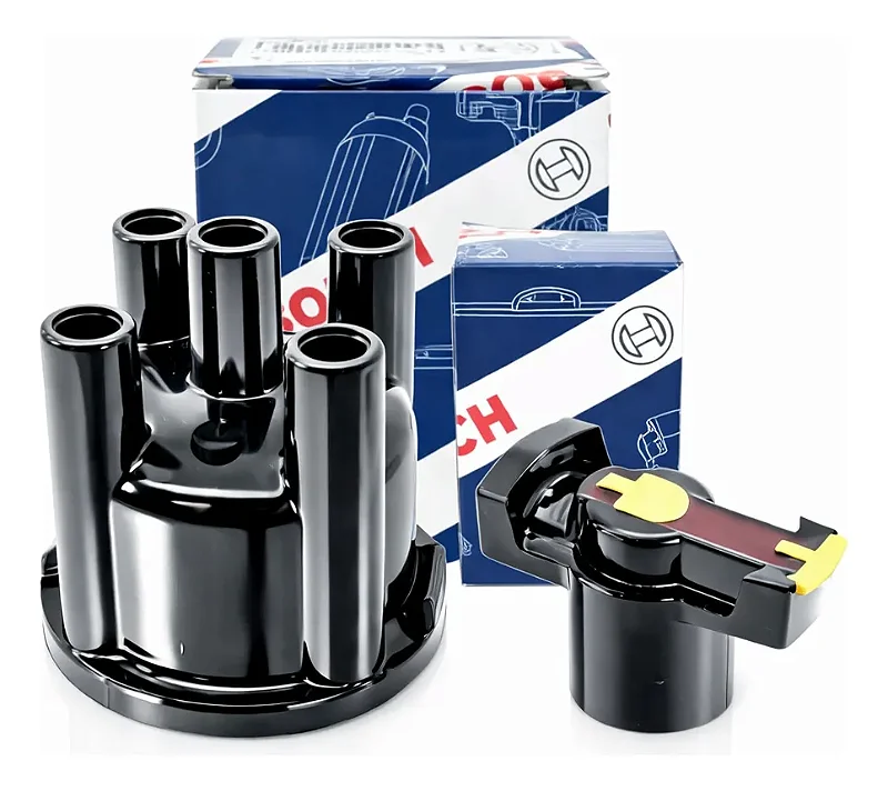 Kit Tampa + Rotor Distribuidor Opala Caravan 2.5 4cc Bosch