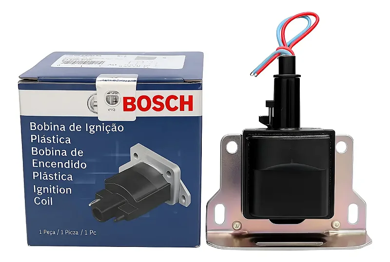 Bobina Ignição + Conector Gol Mi Parati Santana Ap 2 Pinos