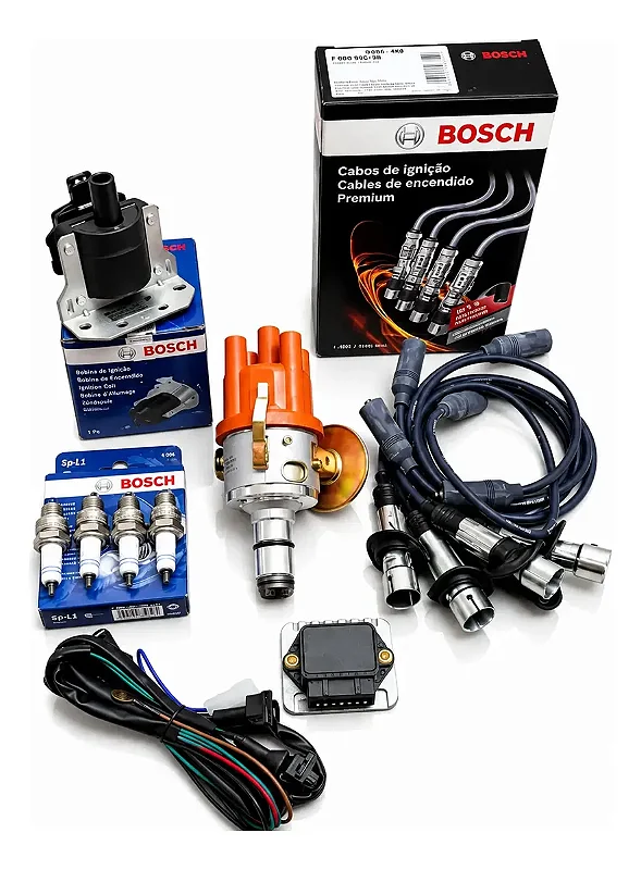 Kit Ignição Eletrônica Vw Fusca Kombi Sensor Hall Novo Bosch