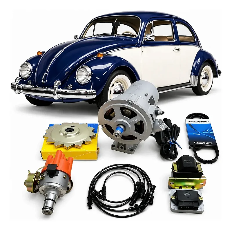 Kit Ignição Fusca Hall + Kit Alternador Extra Forte 75a Euro