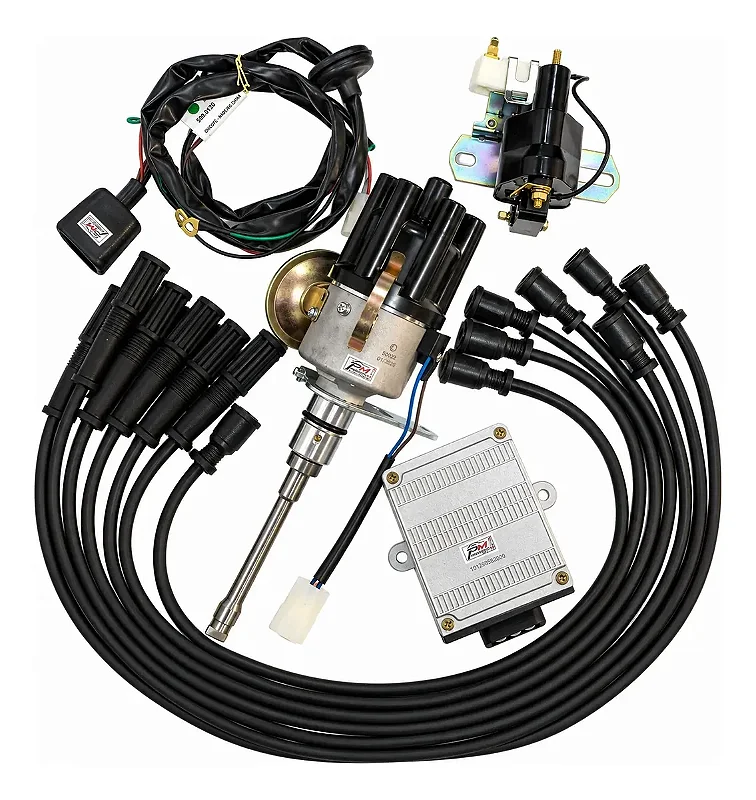 Kit Ignição Eletronica Jeep Willys Rural 6cc + Cabo De Velas