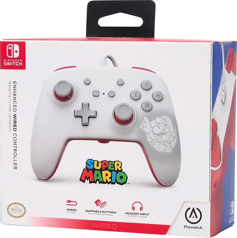 Controle Switch Super Mario - 1518605-01 - curitiba - Controle