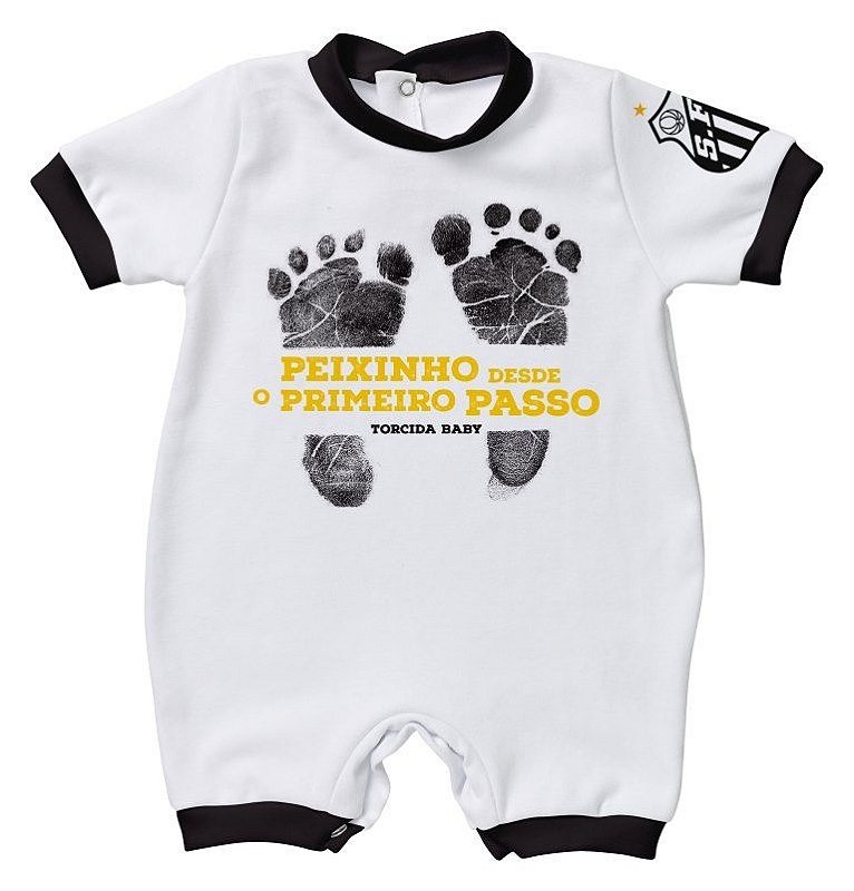 camisa do santos para bebe
