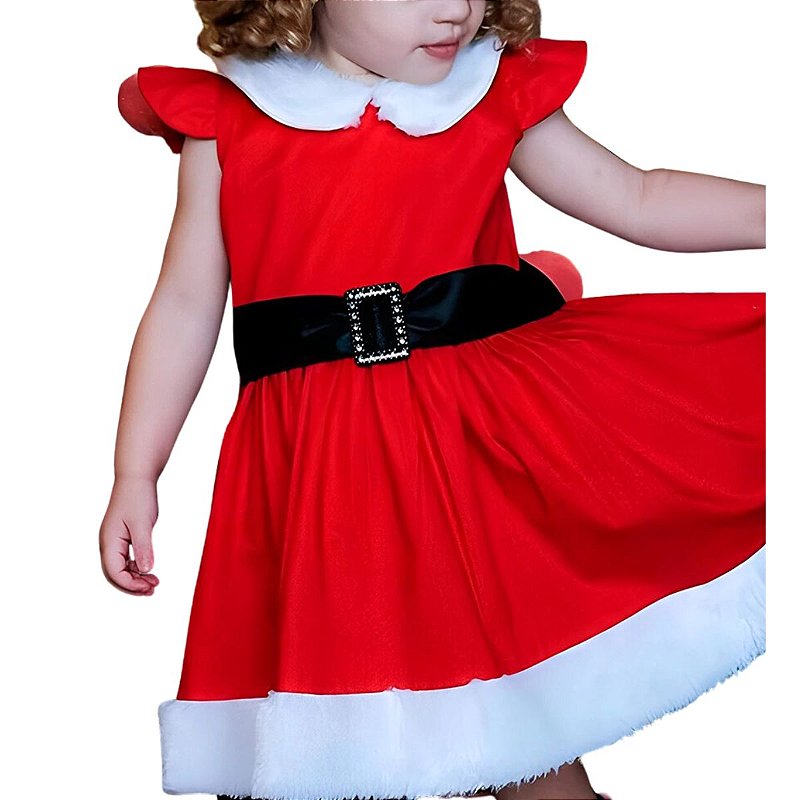 Vestido natalino on sale infantil