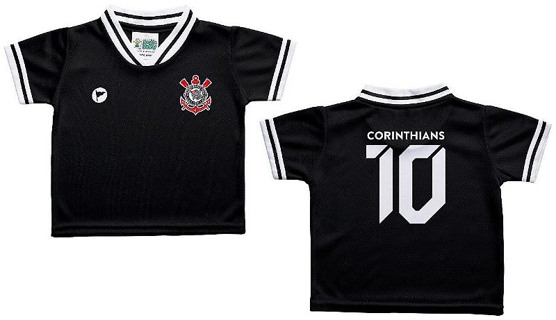 Camiseta Corinthians - Preta