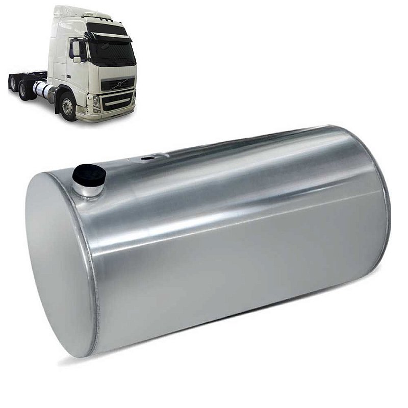 Tanque de Combustível Alumínio Volvo NH / FH 425 Litros - Top da Boleia