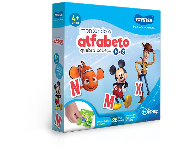 Alfabeto de sabão: jogo educativo