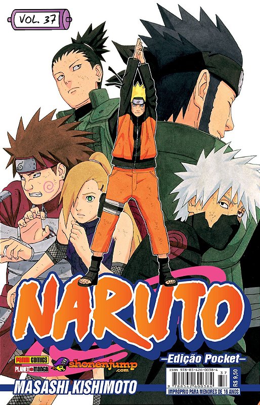 Mangá Naruto em Português Volume 39 Edição Pocket, Livro Panini Comics  Usado 80570250