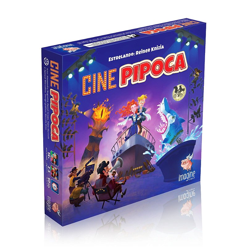 Jogo - Cine Pipoca Imagine Jogos - Tio Gêra