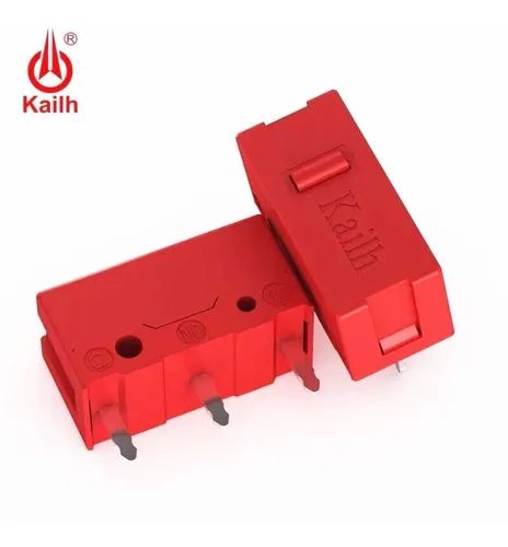 Micro-switch Kailh Red Gm 60m - 2 Unidades - Casa do Periférico