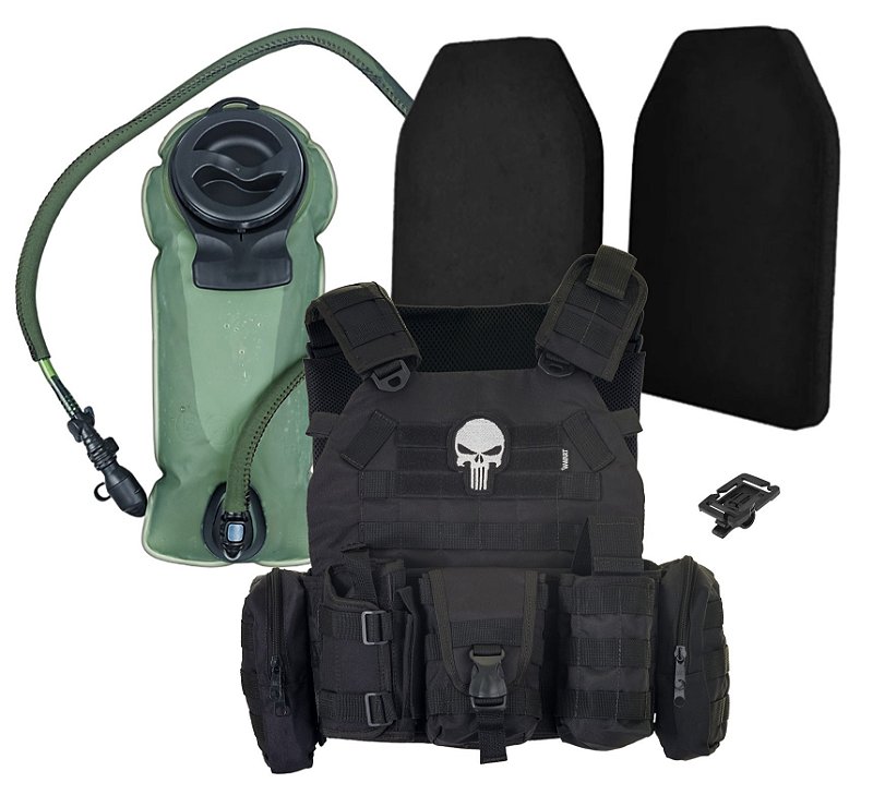 Kit Defesa Pessoal Indetectavel Punhal + Soqueira em Polímero - LOJA WWART  - Tático Militar, Airsoft, Aventura, Outdoor