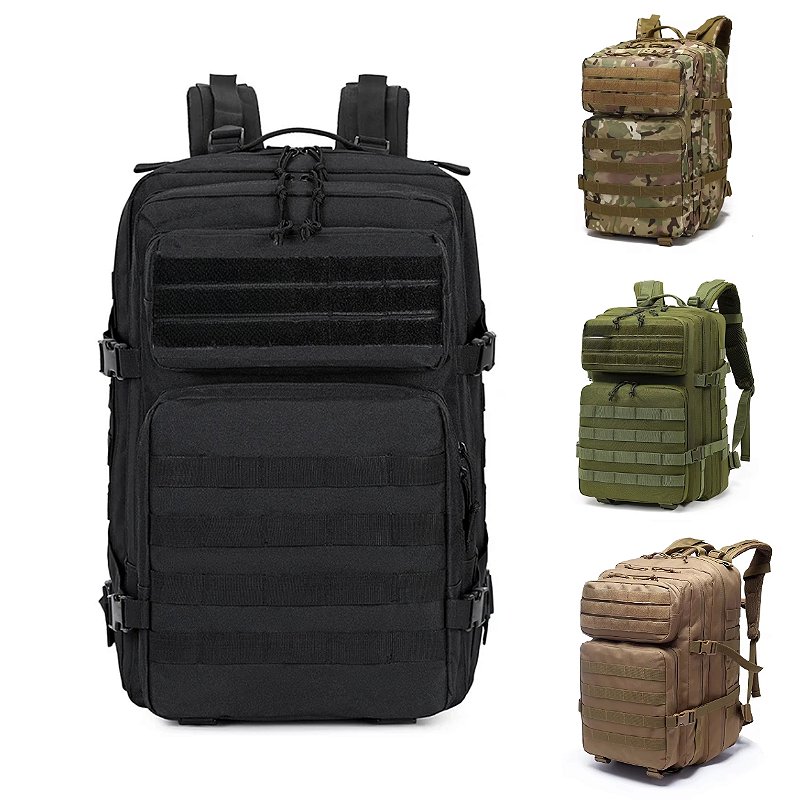 Mochila Tática Militar BAGEAR 50L Preto