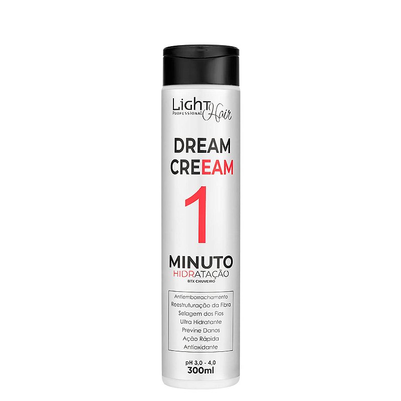 Hidratação 1 Minuto Dream Creeam Btx Chuveiro - 300ml Light Hair