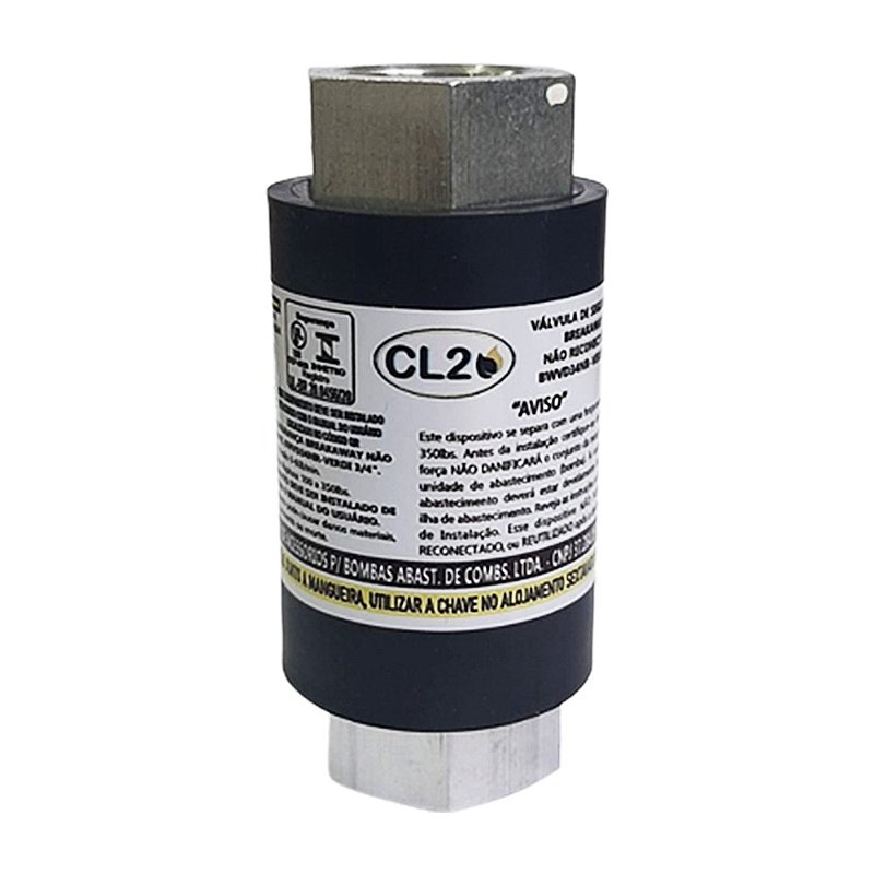 Breakaway Não Reconectável 3/4