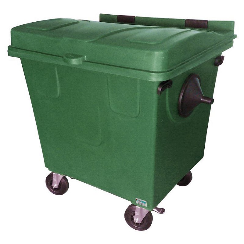 Caçamba Contentora de Lixo 1000L - SeuPosto.com | Equipamentos para ...