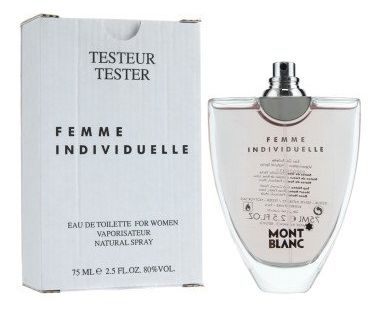 perfume femme individuelle mont blanc eau de toilette feminino 75ml