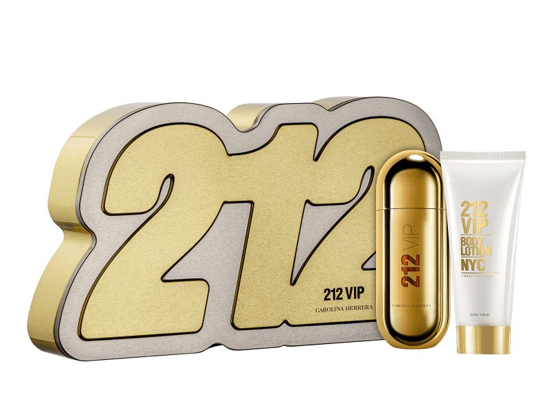 Kit Perfume 212 VIP Carolina Herrera Eau de Parfum Feminino 80ml + Loção  Corporal 100ml - Perfumes Importados Originais | Compre na Lams Perfumes