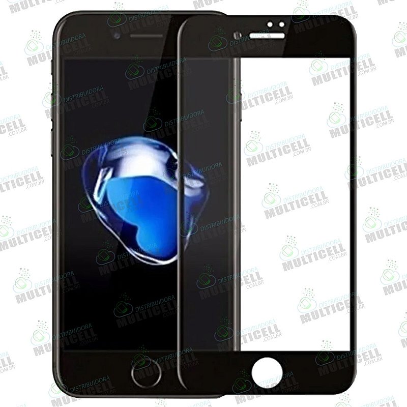PELÍCULA DE VIDRO 3D 5D APPLE IPHONE 7 PLUS IPHONE 8 PLUS