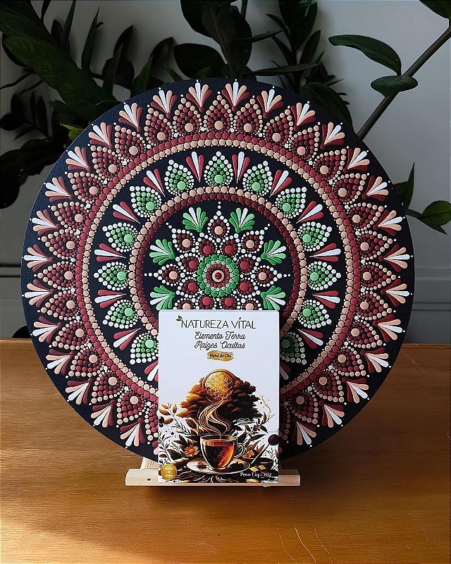 Mandala Raízes Ocultas - Acompanha Blend de Chá