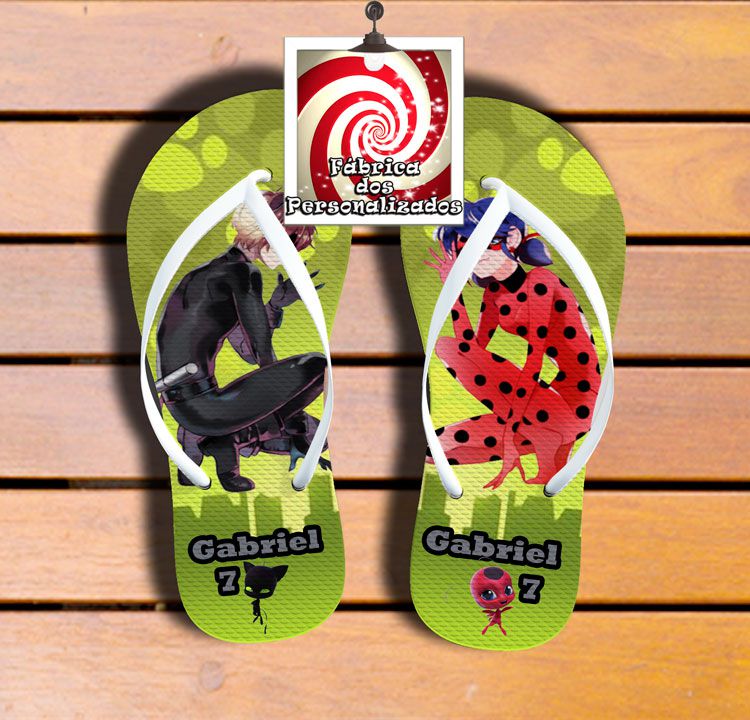 sandália da miraculous