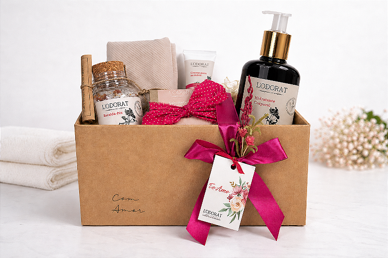 Kit Spa Gerânio Karité Presente Relaxante – L'Odorat - L'odorat