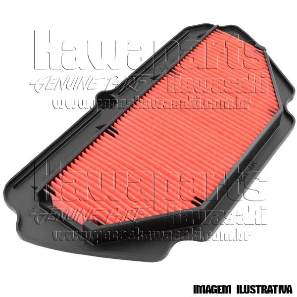 FILTRO AR NINJA ZX-6R / 2010 A 2021 - 11013-0036 - Kawaparts