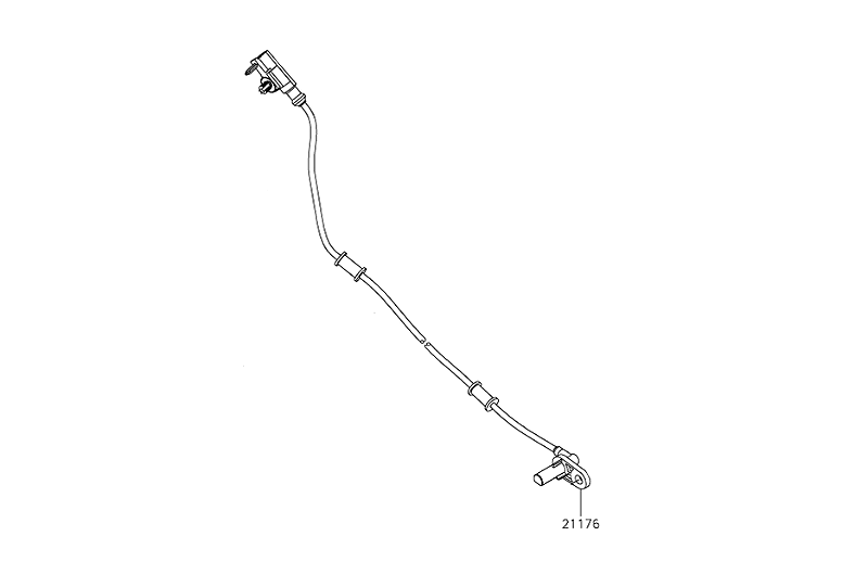 SENSOR VELOCIDADE RODA TRASEIRA - 21176-0781 - Kawaparts