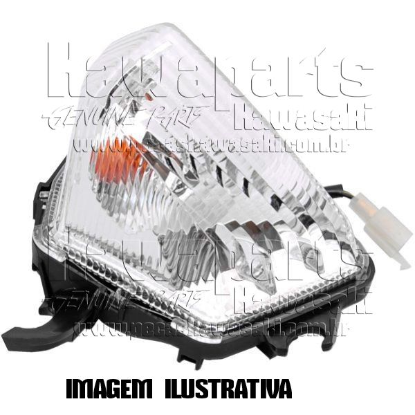 ファックス PISCA DIANTEIRO DIREITO NINJA 1000 / 2012 A 2015 - 23040-0100