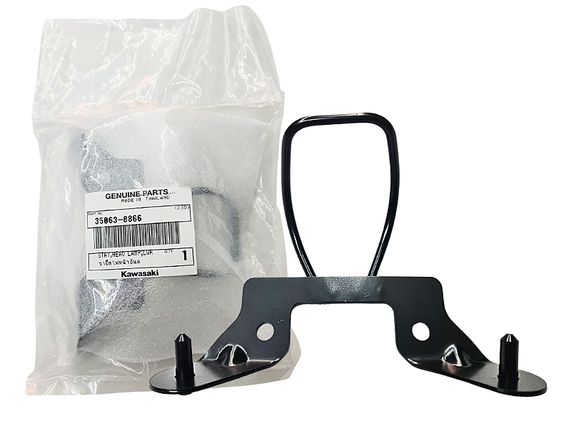 ☆MH☆ SUPORTE ARANHA INFERIOR FAROL KAWASAKI Z800 - 35063-0866 - Kawaparts