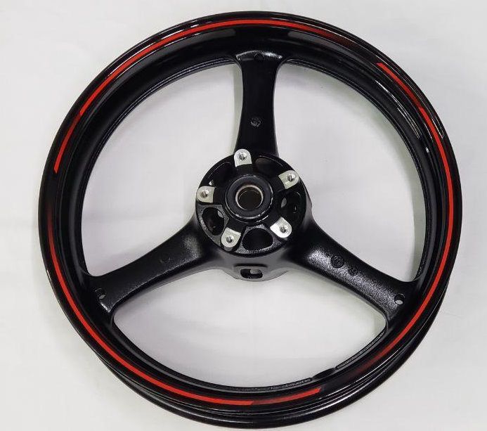 RODA DIANTEIRA PRETA NINJA ZX-10R / 2011 A 2015 - 41073-0180-18F