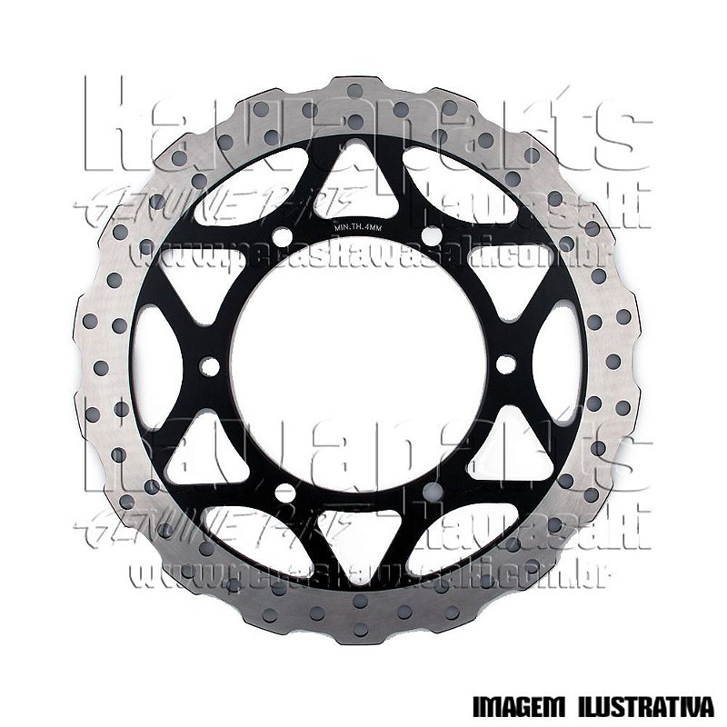 DISCO FREIO DIANTEIRO PRETO - 41080-0113-11H - Kawaparts