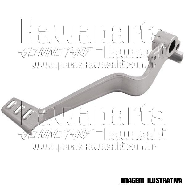 PEDAL FREIO TRASEIRO KAWASAKI NINJA 300 / Z300 - 43001-0721
