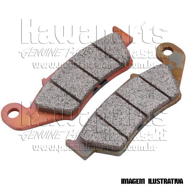 FMTWＩNBANDER CONJ PASTILHA FREIO - 43082-0132 - Kawaparts
