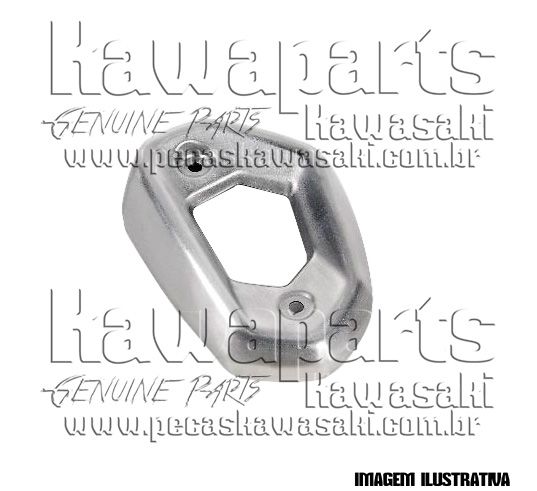 ACABAMENTO TRASEIRO ESCAPAMENTO KAWASAKI Z300 / NINJA 300 - 49106