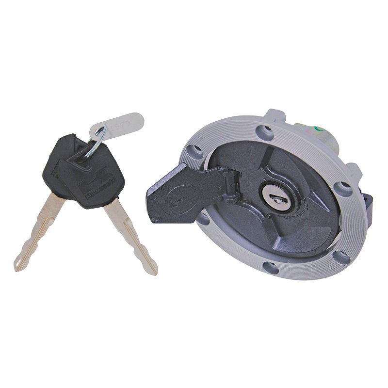 TAMPA TANQUE COMBUSTÍVEL COM CHAVE KAWASAKI NINJA 250R / NINJA 300