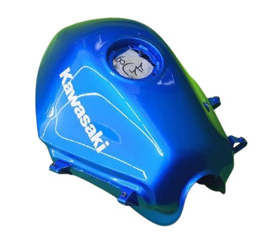 みん ② TANQUE COMBUSTIVEL AZUL NINJA 250R - 51086-5372-15W - Kawaparts