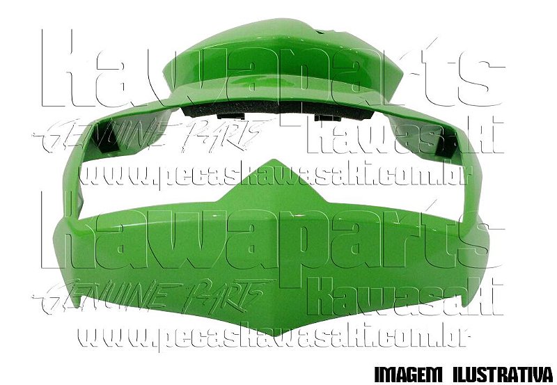 CARENAGEM FRONTAL VERDE Z750 - 55028-0147-777 - Kawaparts