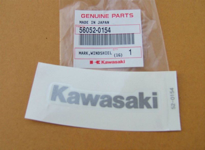 ADESIVO PARABRISA KAWASAKI - 56052-0154 - Kawaparts